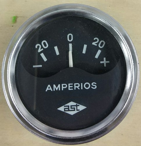 Amperometro nero ast mm - amperometro,