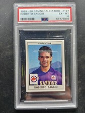 Calciatori Panini 1989 Roberto Baggio PSA 6