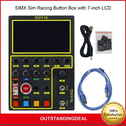 Simx sim racing button box - racing,