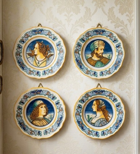 Serie piatti decorativi - di,