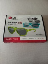 Set 4 Occhiali Passivi Cinema