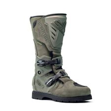 Stivali Moto Touring Sidi Adventure 2 Gore-Tex Verde Militare