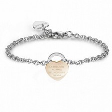 SAGAPO BRACCIALE ACCIAIO DONNA