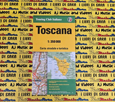 Book Cartina TOSCANA carta