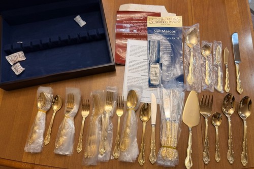International silver 70pz set - silver,