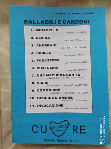 Ballabili canzoni - e,