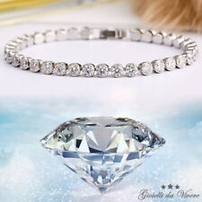 ARGENTO TENNIS BRACCIALE UOMO