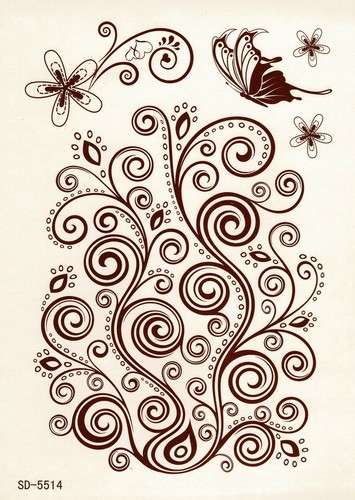 Una volta temporanei tatuaggio - temporanei,