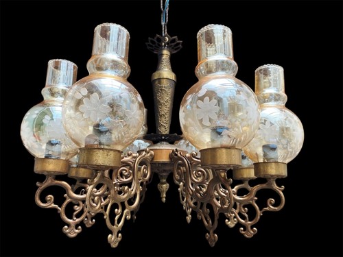 Lampadario barocco luci in - lampadario, a