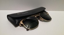 VINTAGE RARE B&L RAY BAN SIGNET USA GOLD 52[]19