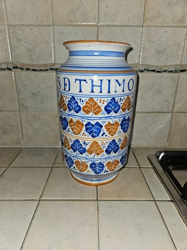 Vaso dipinto mano fine - a,