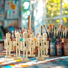 6x Schiaccianoci Natalizi Fai