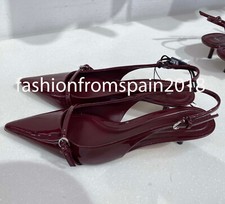 ZARA NEW WOMAN FAUX-PATENT