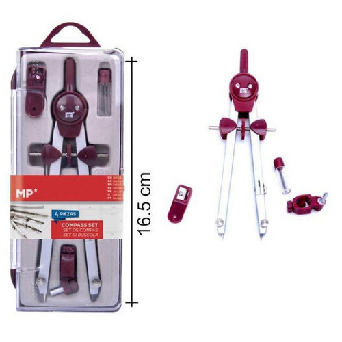 Set compasso con temperino - set,
