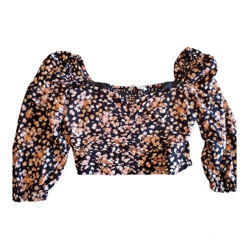 Blusa donna zara crop top - blusa, m