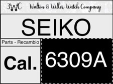 1 Pc SEIKO 6309 A Original