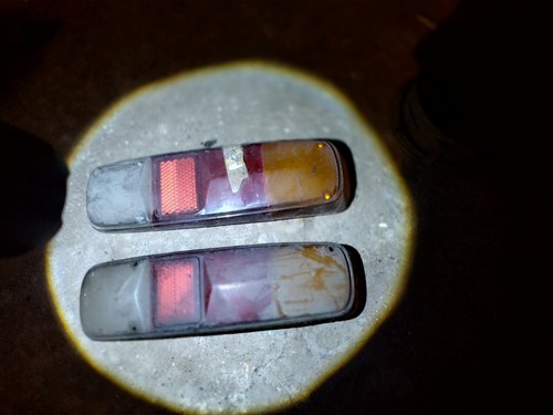 Rear lights gemme plastiche