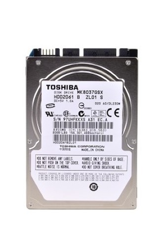 Toshiba mk8037gsx 80gb - mk8037gsx, 2,5"
