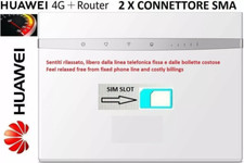 Huawei B525s-23a LTE Router 4G+ slot sim Cat6 RJ11 WiFi VPN VoIP