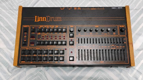 Vintage linndrum midi - linndrum, lm-2