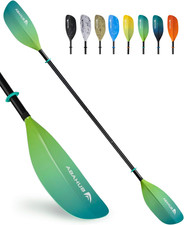 Pagaia Kayak 210 Cm a 230 Cm Regolabile Alluminio Doppia Remi Kayak Paddle Pagai
