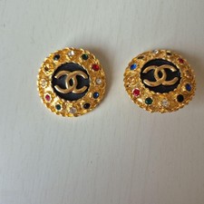 Orecchini chanel logo - chanel, oro