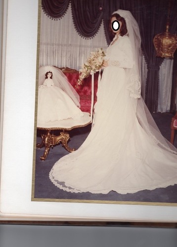 Abito sposa velo vintage - e,