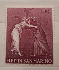 FRANCOBOLLO REPUBBLICA DI SAN