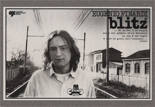 Poster eugenio finardi blitz - poster,