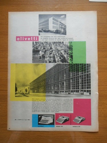 1954 olivetti macchina - 1954,