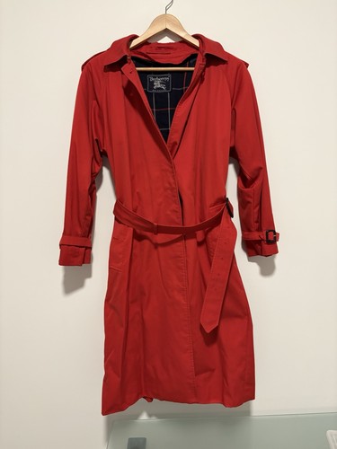 Vintage burberrys red - vintage, burberrys’