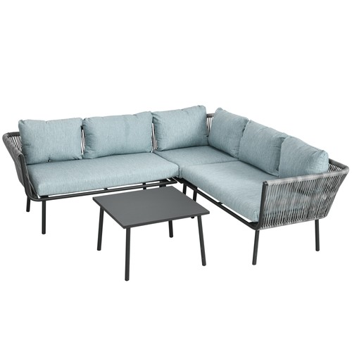 Outsunny set giardino 4pz - set,