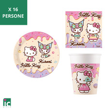 Kit coordinato festa hello - kit,