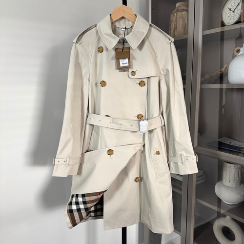 Burberry double breasted stone - breasted,