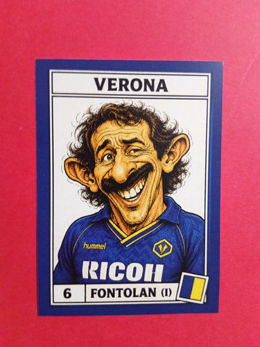 Figurina caricatura calciatori - caricatura,