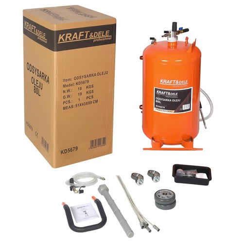Aspiratore olio 80l - di,