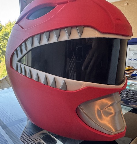 Casco ranger rosso mighty - rosso,