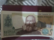 2000 LIRE B. D'ITALIA GALILEO
