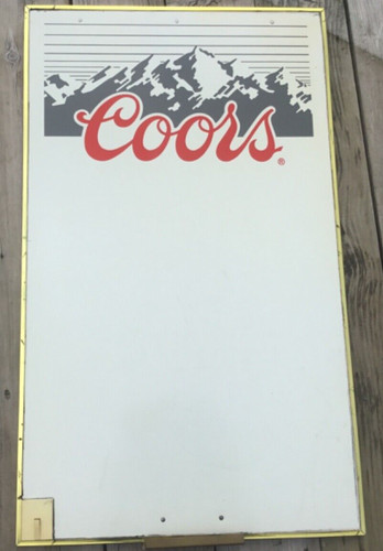 Bacheca segnapunti coors birra - coors,