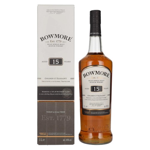 Bowmore years old golden - old,