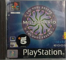 PLAYSTATION 1 PS1 PSX - CHI VUOL ESSERE MILIARDARIO - OTTIME CONDIZIONI -