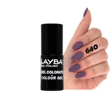 Layla Layba Smalto Gel Polish Uv Per Unghie Semipermanente Shabby Wine 640 5Ml
