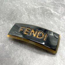 Fendi Barrette Logo Tartaruga