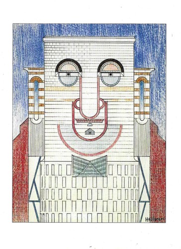 Cartolina louis hellman james - cartolina, "james