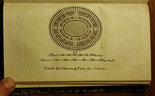 1807: ROMA/ROMAE, PIANTA DEL COLOSSEO - PLAN DU COLISEE .Inc/Rame M.VASI.Etna