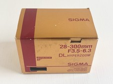 Sigma hyperzoom 300 mm - sigma, 28-300