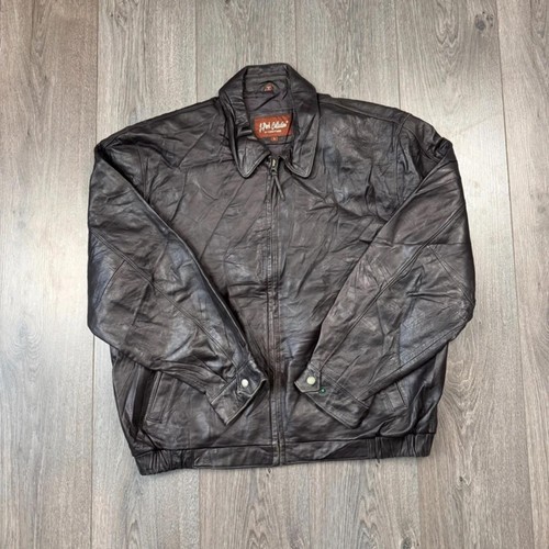 Vintage dark brown leather - dark,