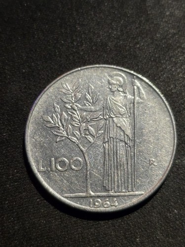 Italia 100 lire 1964 - lire, ss-vz