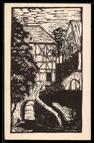 Cartolina artista steinheim - cartolina,