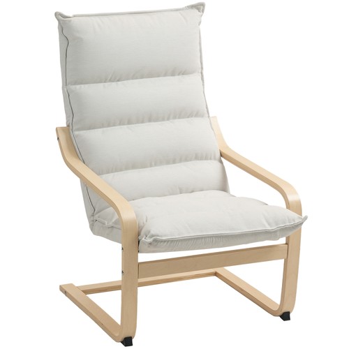 Homcom poltrona dondolo con - poltrona, a
